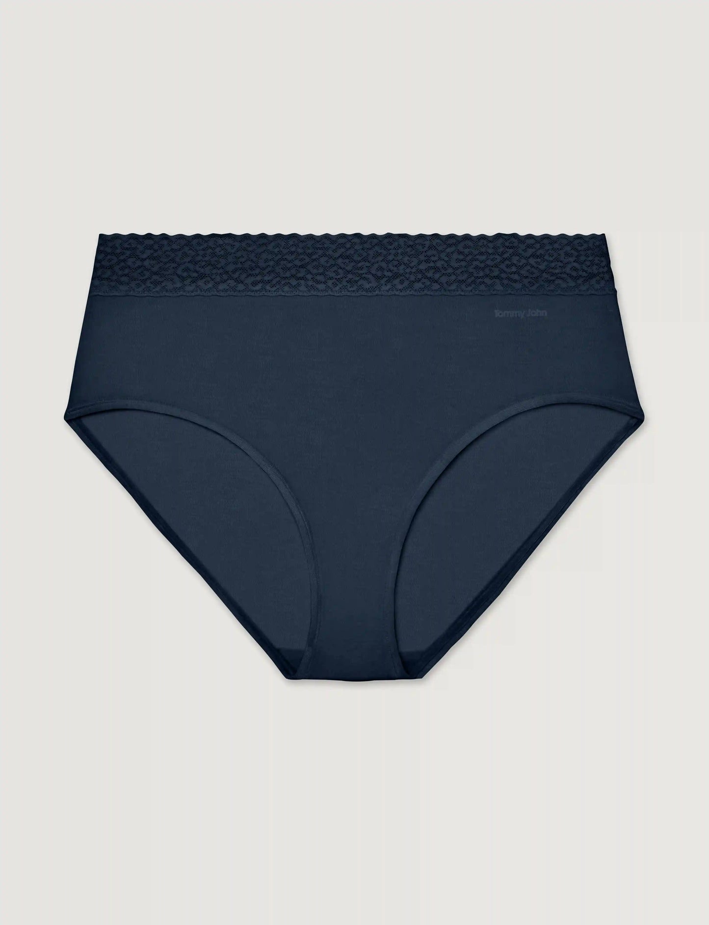 Women's Second Skin High Rise Brief, Lace Waist