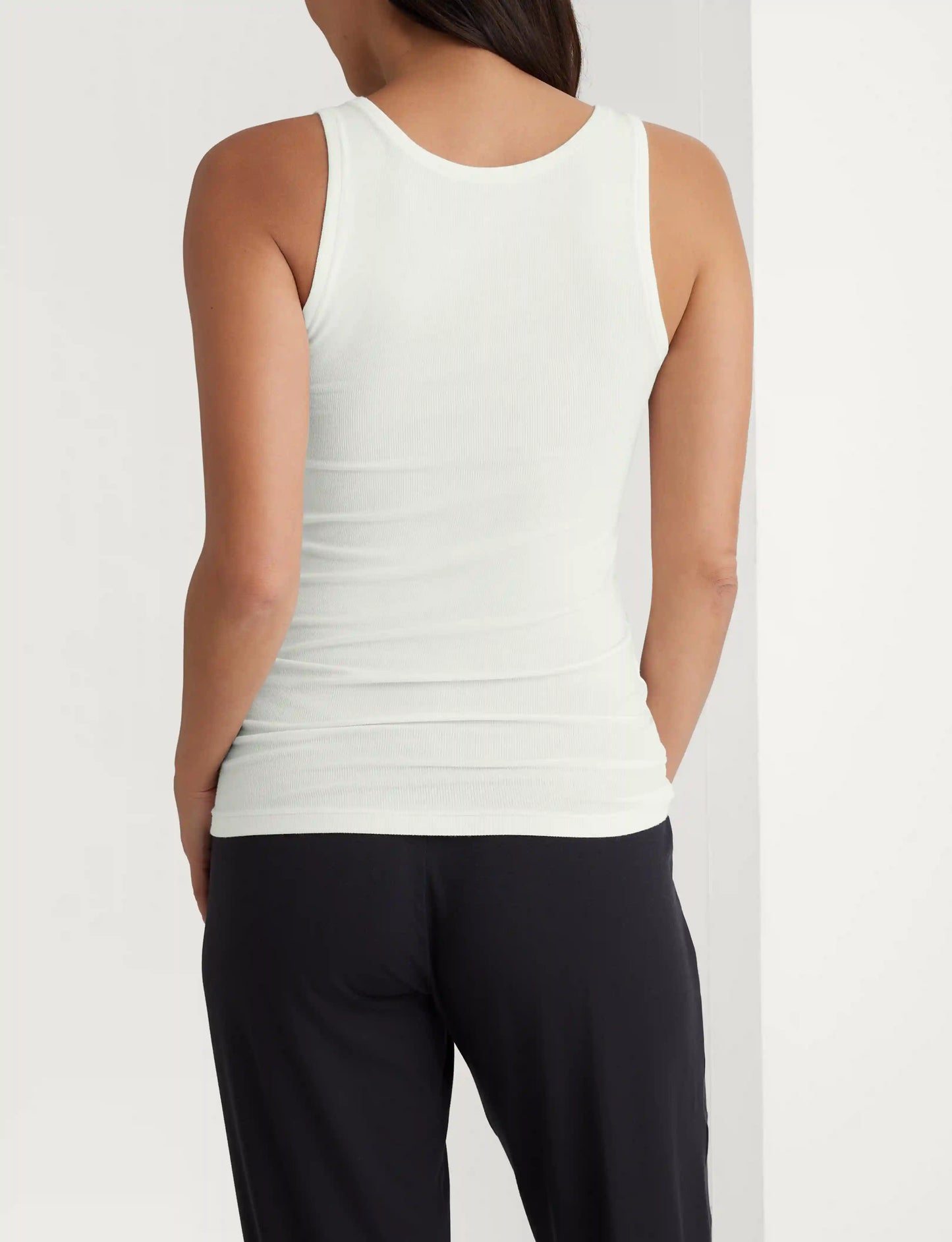 Women's Micro Rib Fitted Tank (2-Pack)
