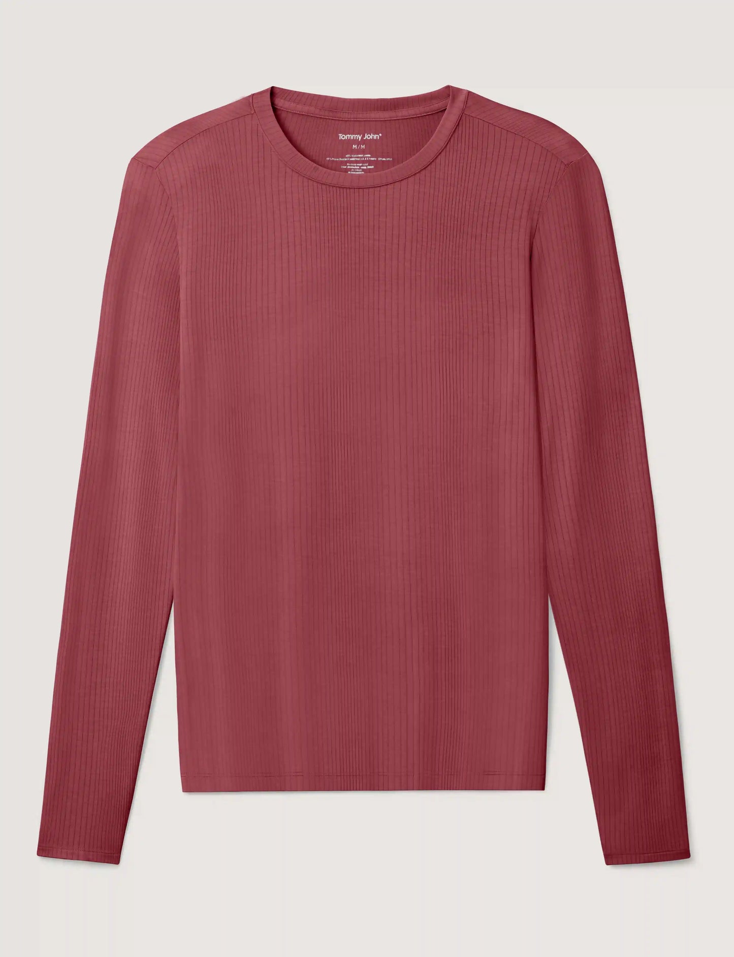 Women's Second Skin Luxe Rib Long Sleeve Crew Neck