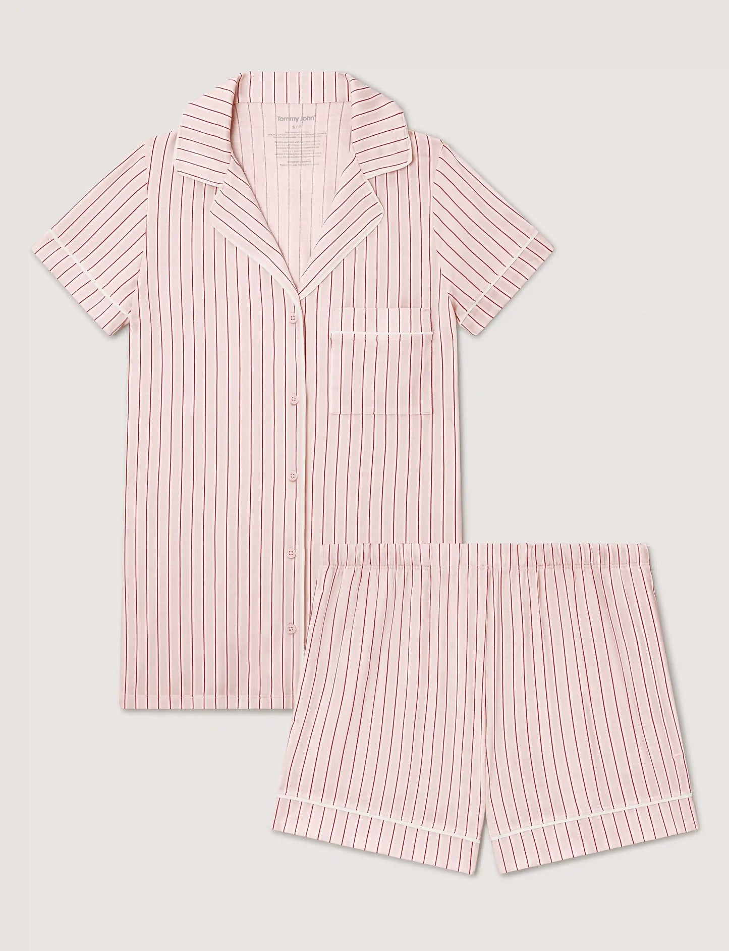 Women's Downtime Pajama Top & Short Set