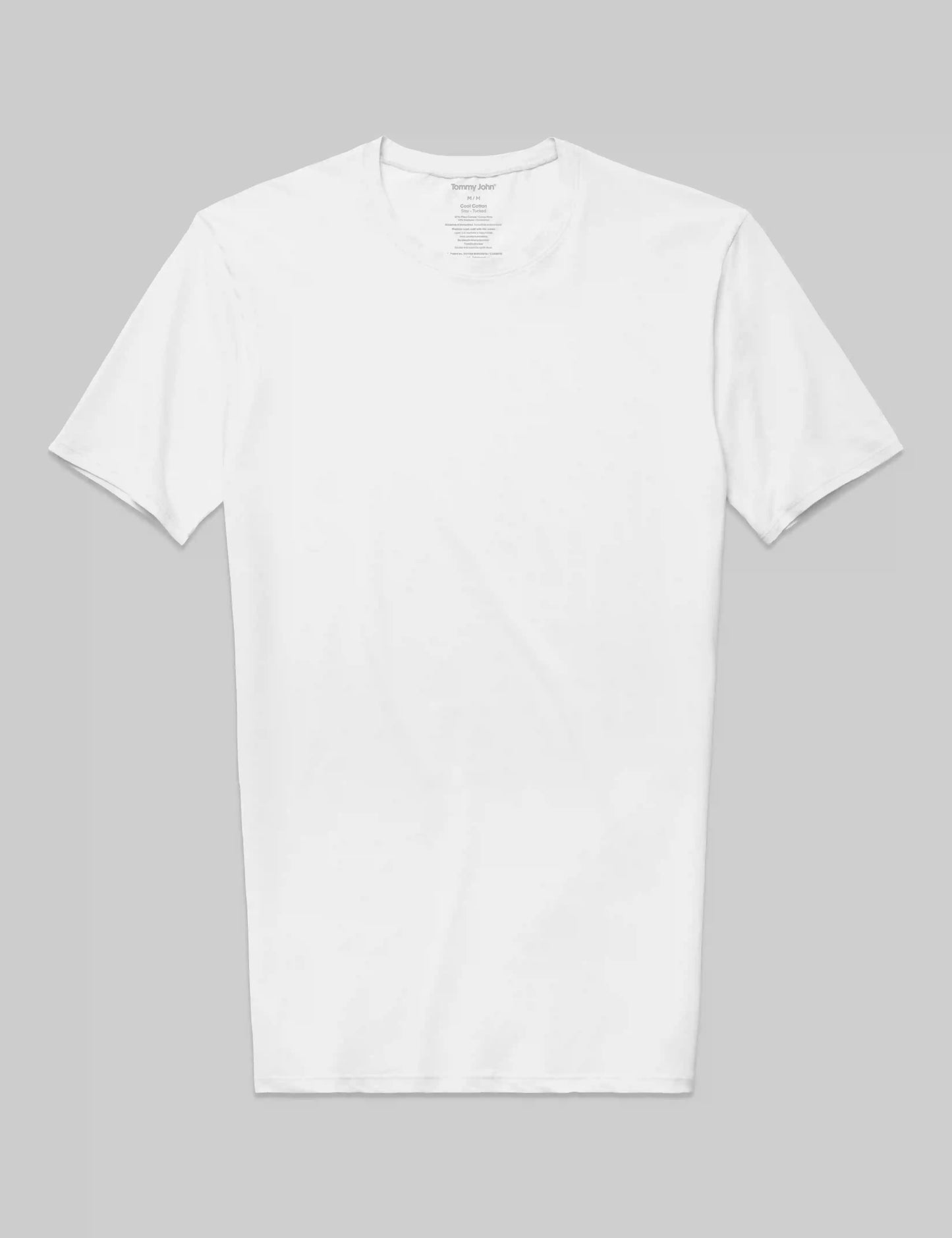 Cool Cotton Crew Neck Stay-Tucked Undershirt