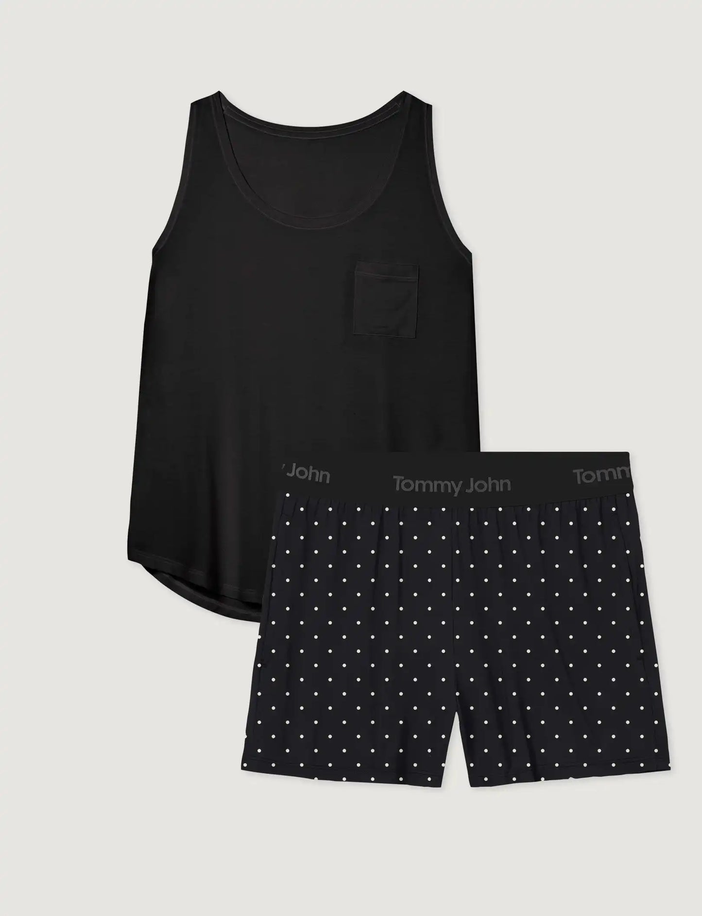 Women's Second Skin Sleep Pocket Tank & Short Set