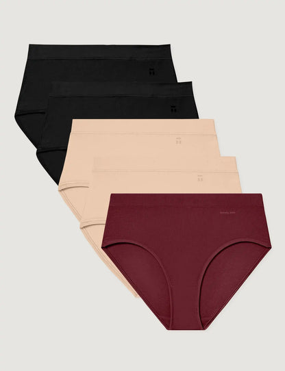Women's Cool Cotton High Rise Brief (5-Pack)