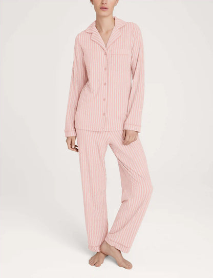 Women's Downtime Long Sleeve Pajama Top & Pant Set