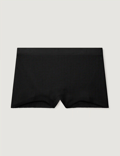 Women's Cotton Pointelle High Rise Boyshort