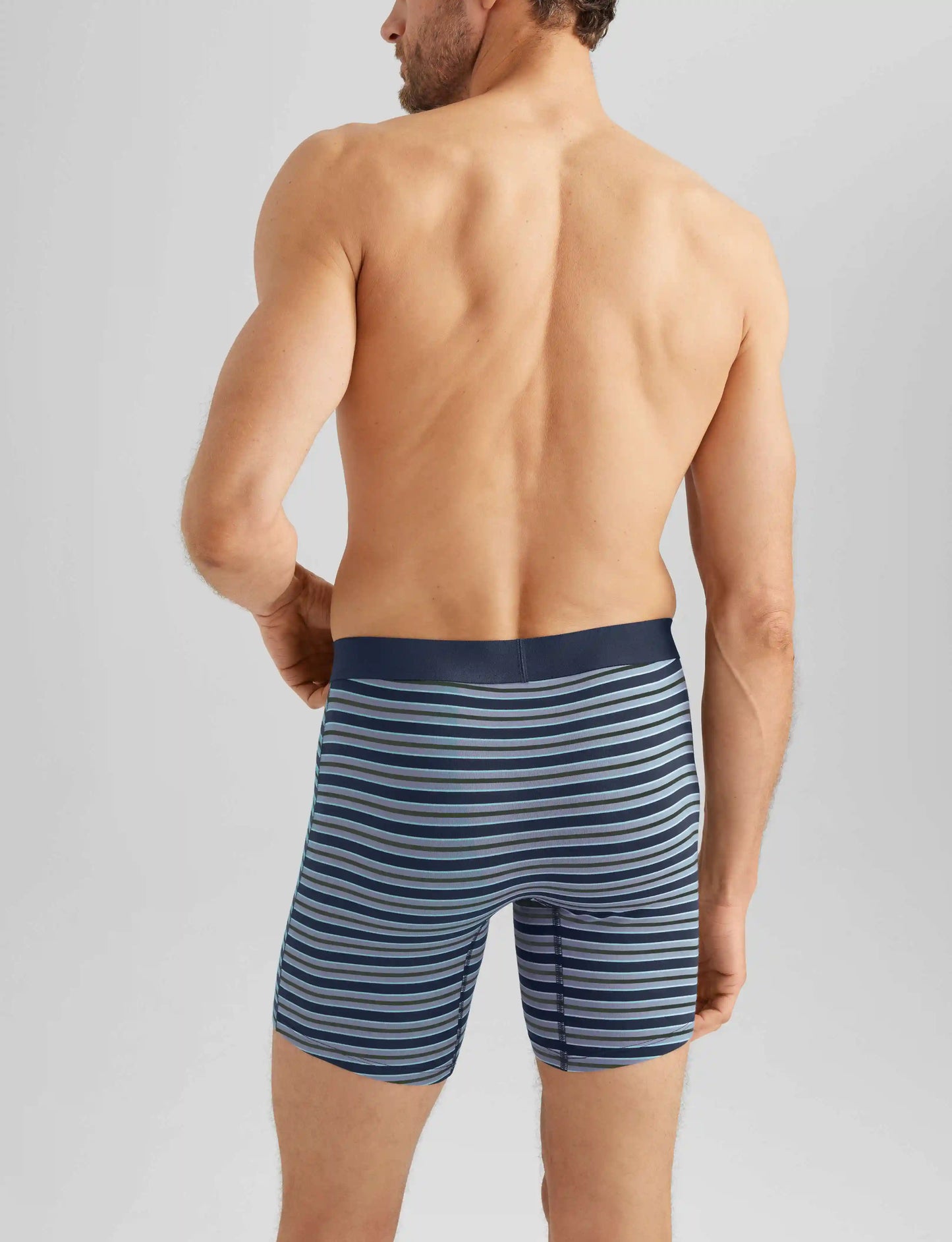 Cool Cotton Mid-Length Boxer Brief 6"