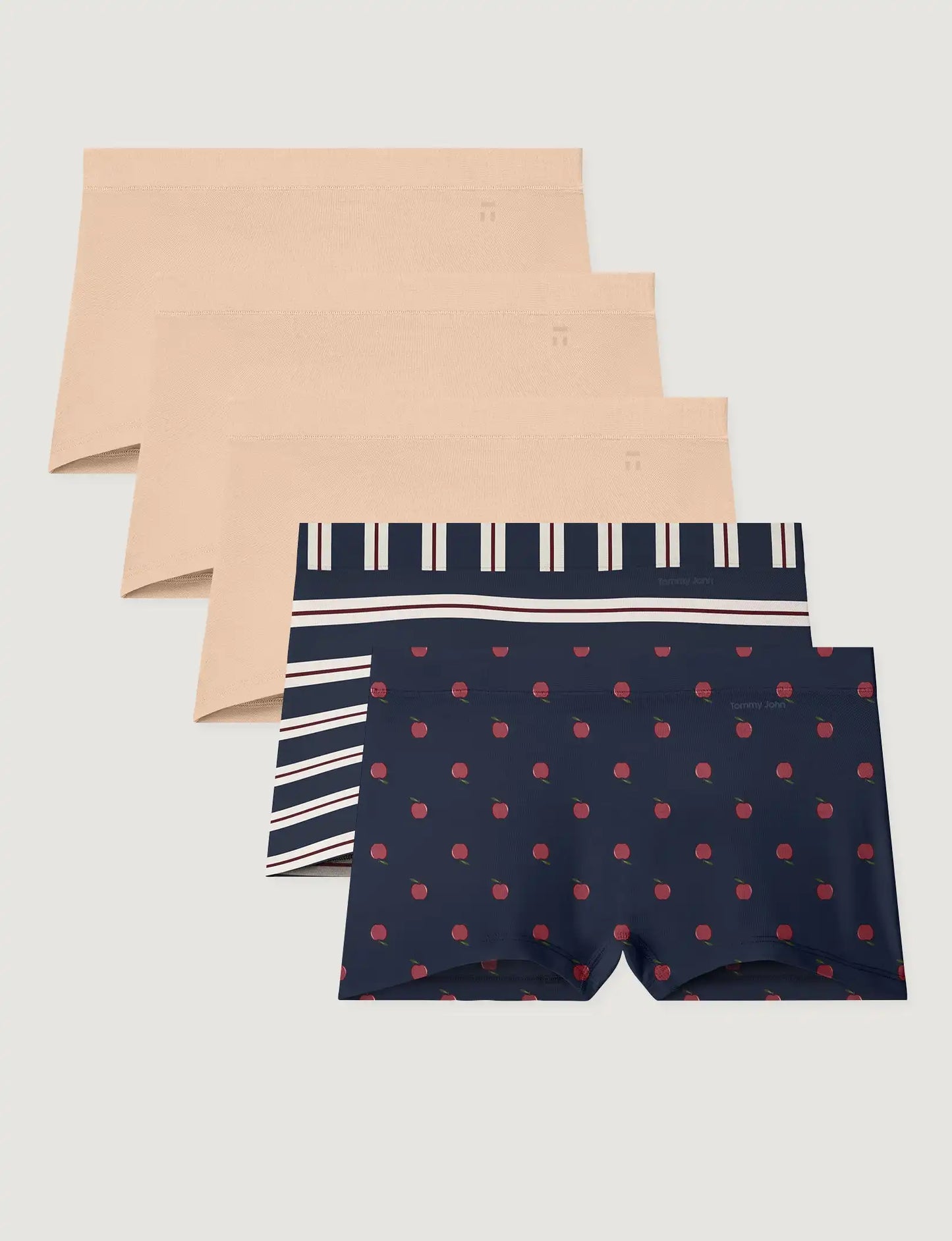 Women's Second Skin Boyshort (5-Pack)