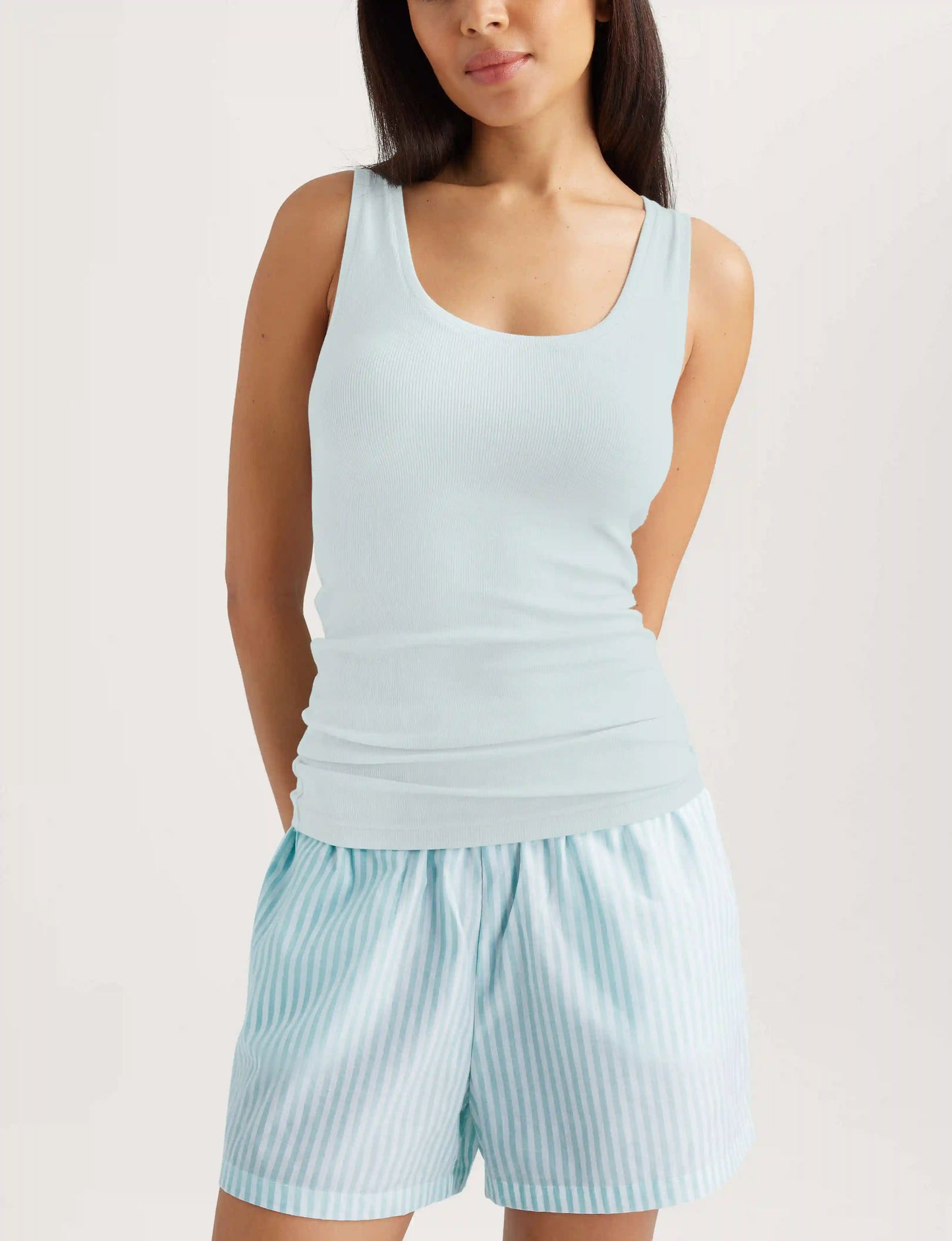 Women's Micro Rib Fitted Tank