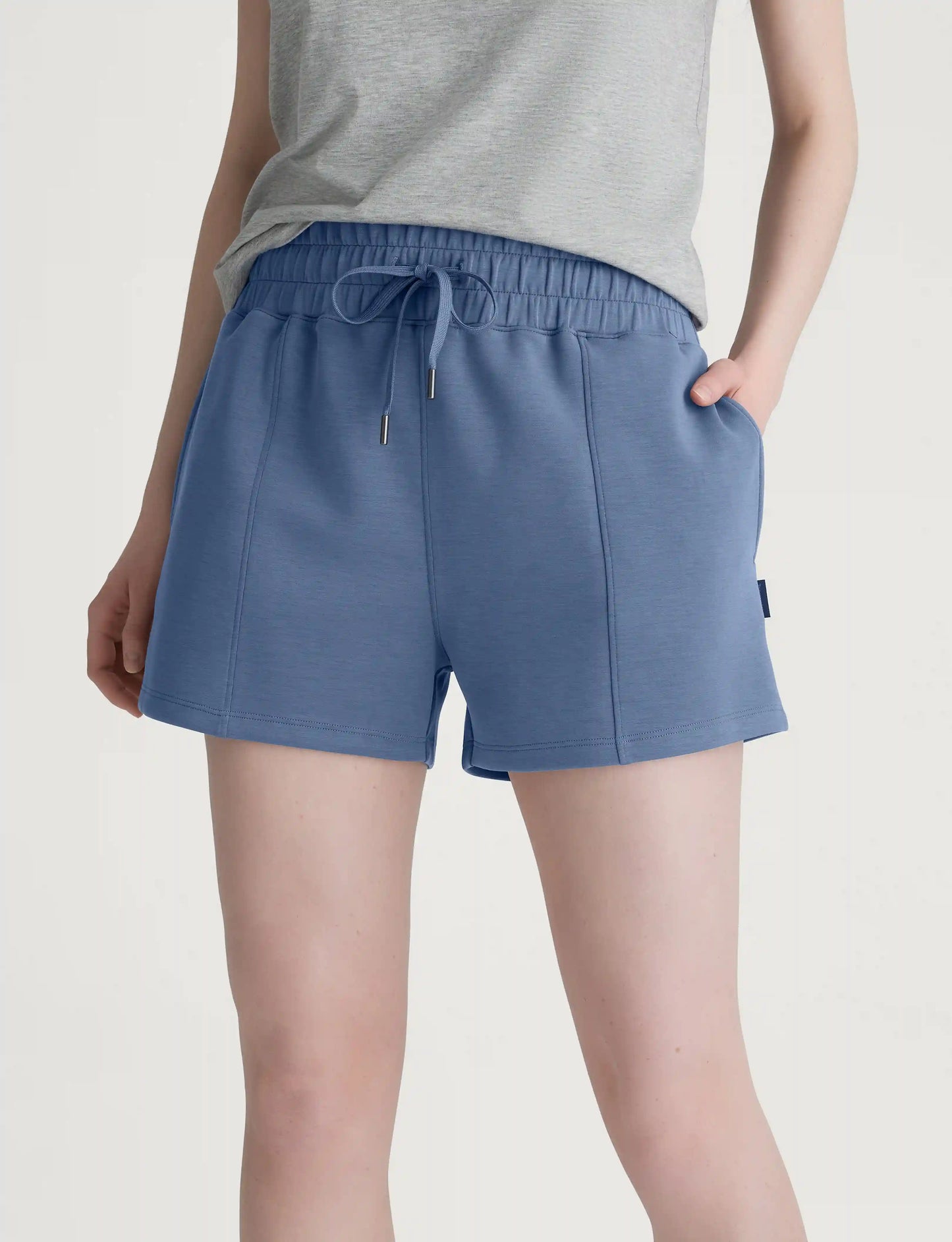 Women's Luxe Traveler Knit Quarter Zip & Short Set
