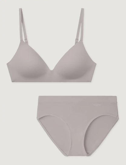 Second Skin Wireless T-Shirt Bra & Brief Set