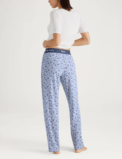 Women's Second Skin Sleep Pocket Tee & Pant Set