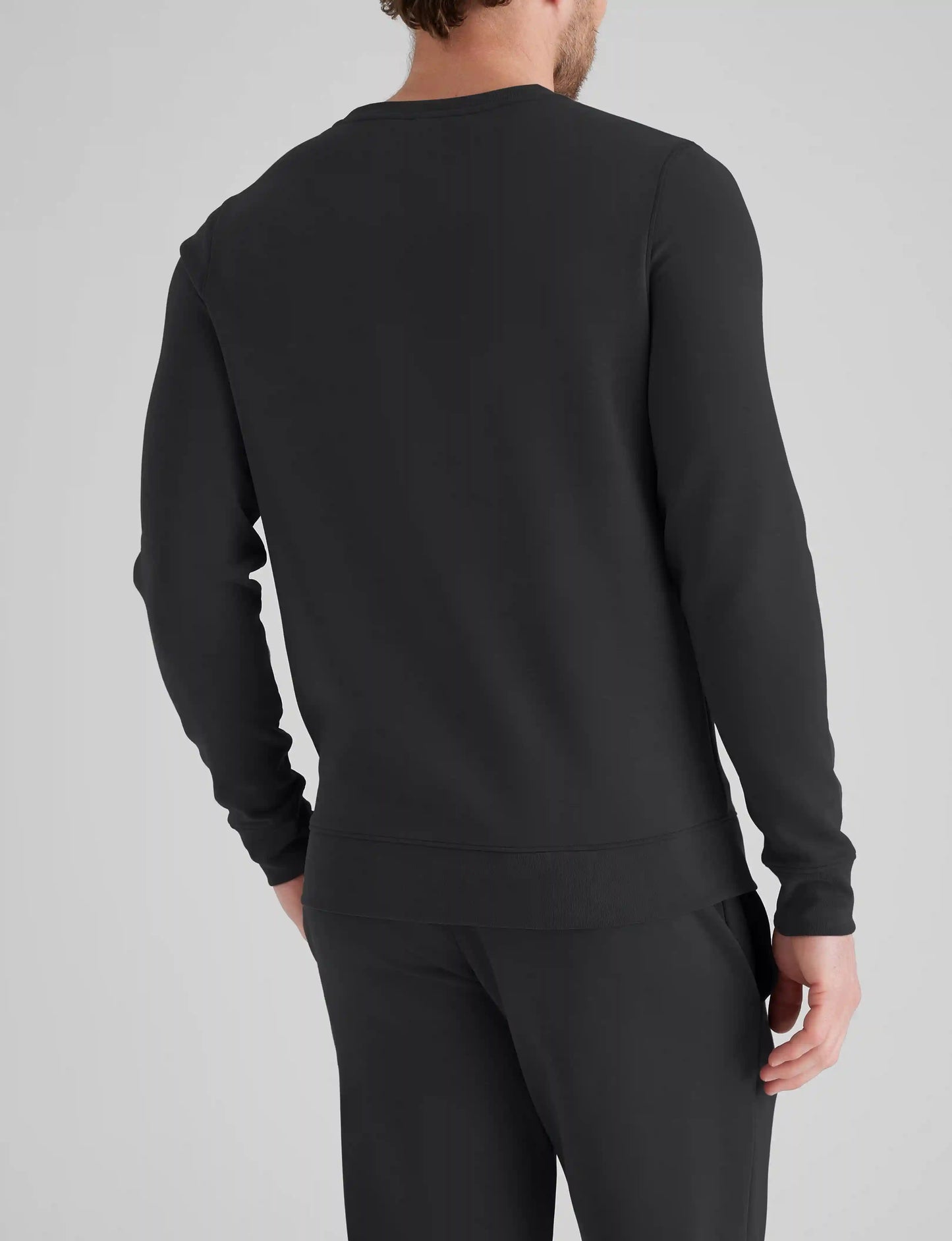 Luxe Traveler Knit Long Sleeve Crew Neck