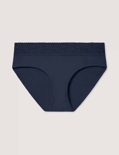 Women's Cool Cotton Brief, Lace Waist