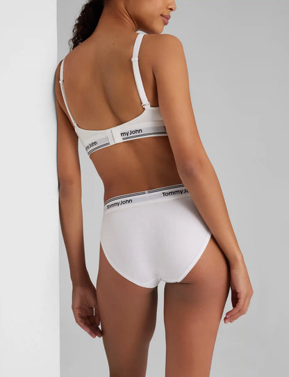 Signature Cotton Triangle Bralette