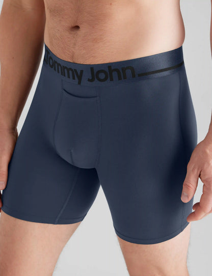 DriComfort® Mid-Length Boxer Brief 6"