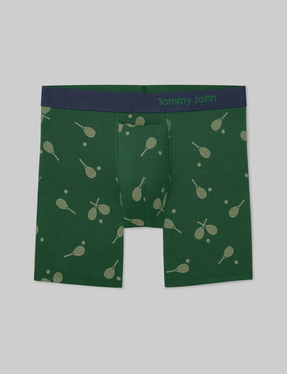 Cool Cotton Mid-Length Boxer Brief 6"