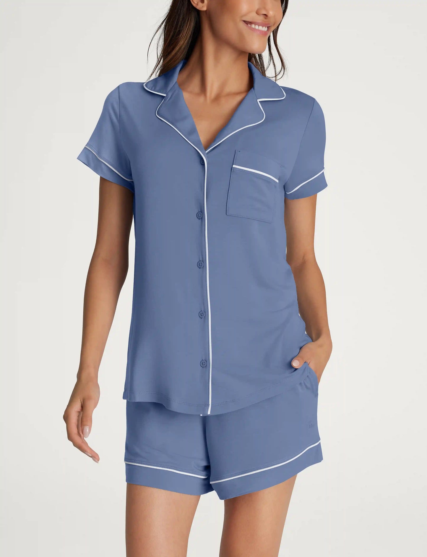 Women's Downtime Pajama Top & Short Set