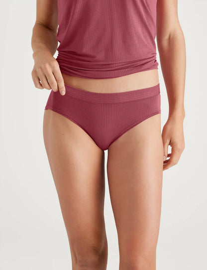 Women's Second Skin Luxe Rib Brief