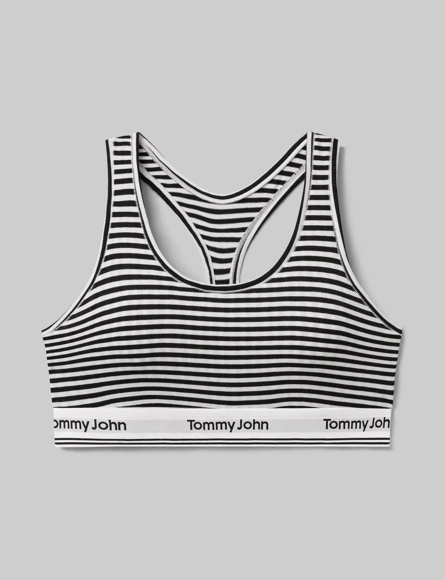 Signature Cotton Scoop Bralette