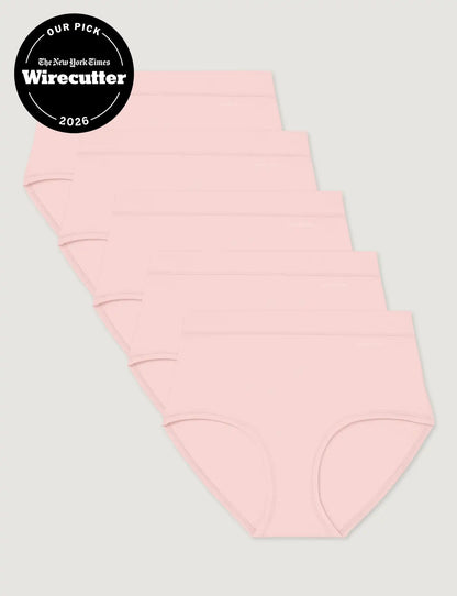Women's Cool Cotton High Rise Brief (5-Pack)