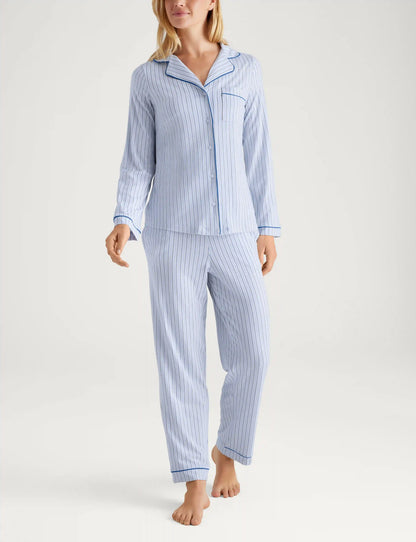 Women's Downtime Long Sleeve Pajama Top & Pant Set