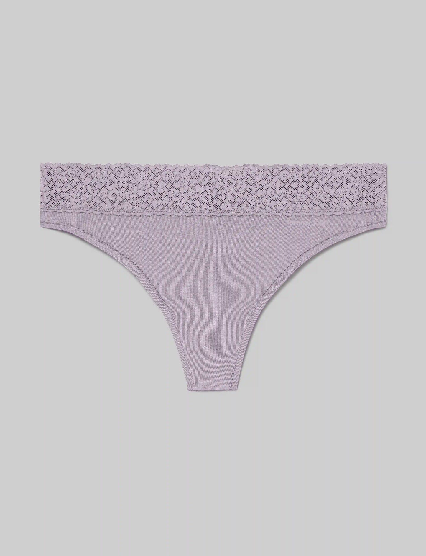 Women's Second Skin Thong, Lace Waist