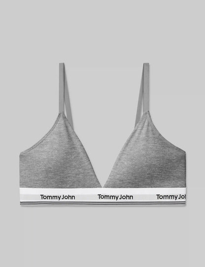 Signature Cotton Triangle Bralette