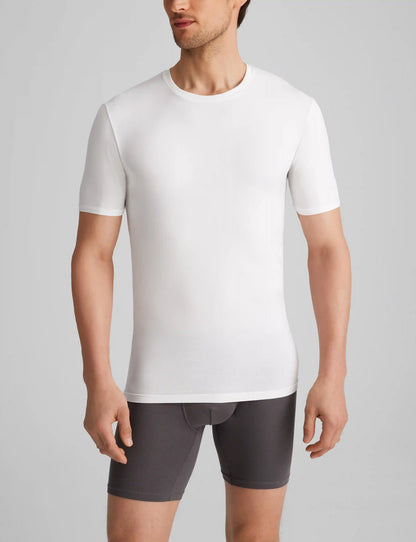 Cool Cotton Crew Neck Stay-Tucked Undershirt (6-Pack)