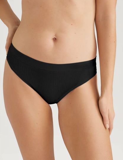 Women's Second Skin Luxe Rib Thong (5-Pack)
