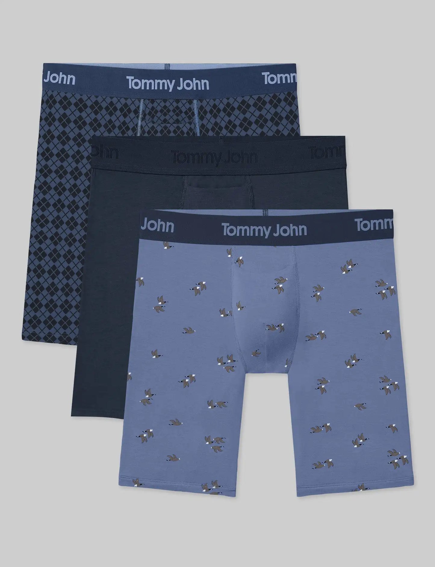 Second Skin Boxer Brief 8" (3-Pack)