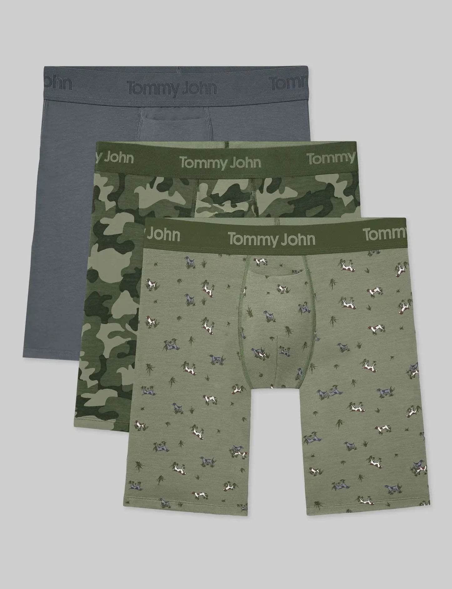 Second Skin Boxer Brief 8" (3-Pack)