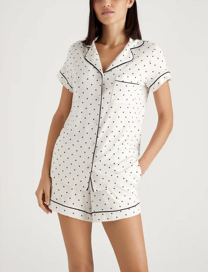 Women's Downtime Pajama Top & Short Set