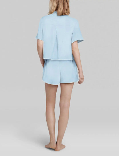 Women's Downtime Pullover Pajama Top & Short Set