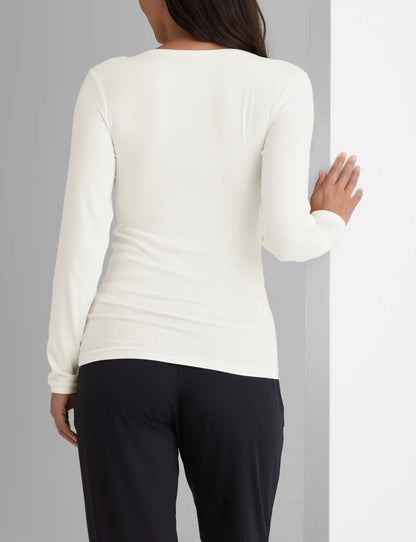 Women's Micro Rib Long Sleeve Tee (2-Pack)