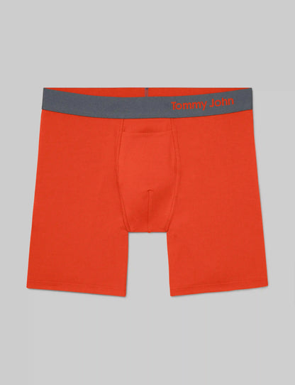 Cool Cotton Mid-Length Boxer Brief 6"
