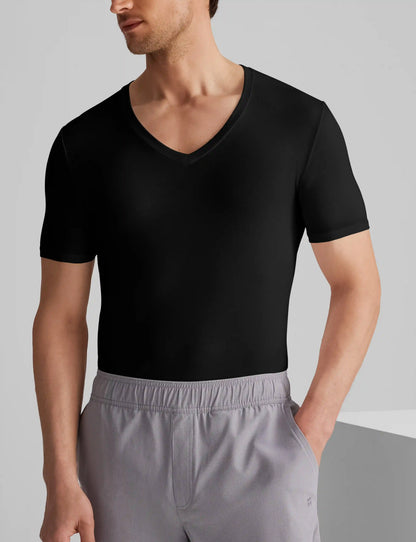 Second Skin Deep V-Neck Stay-Tucked Undershirt (6-Pack)
