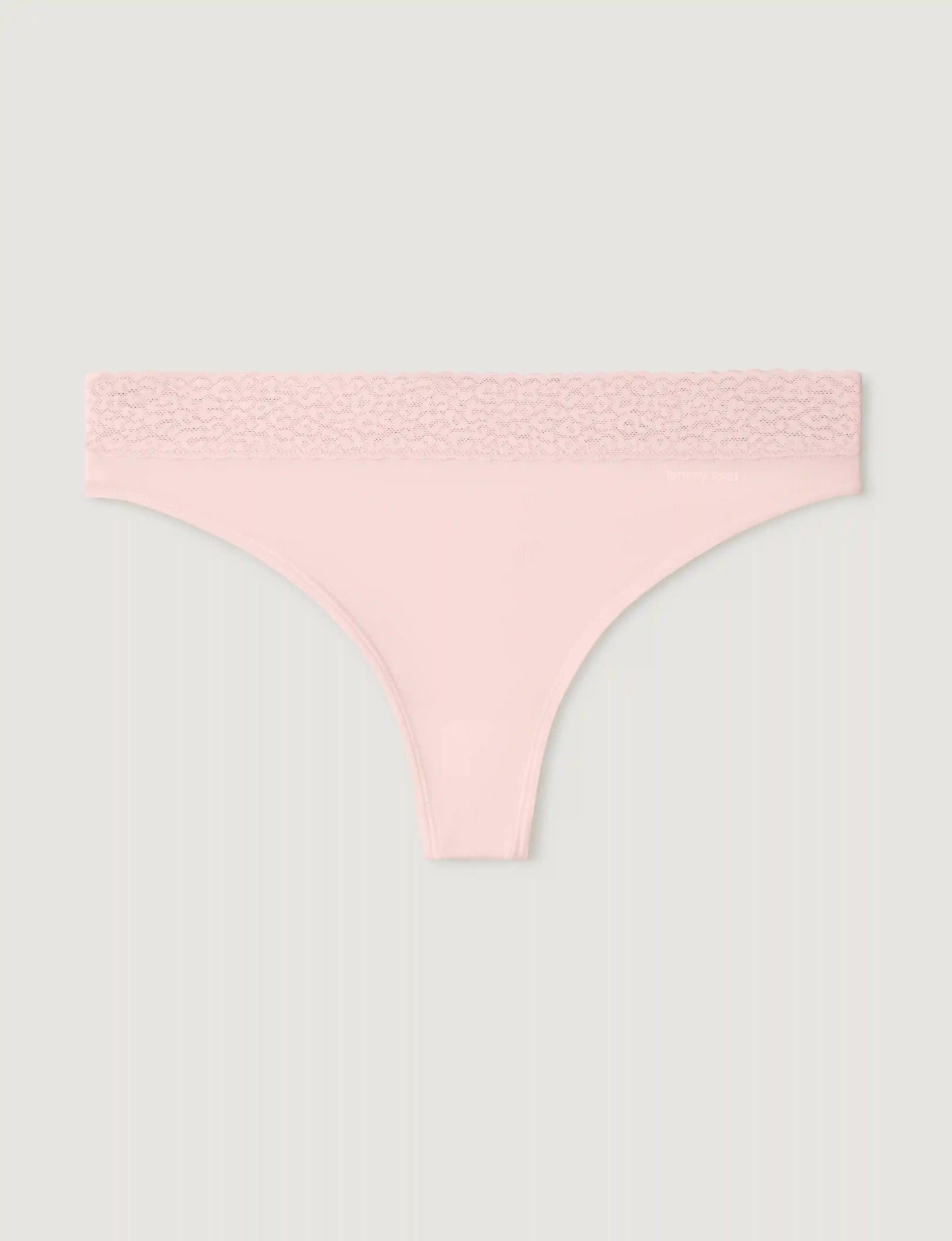 Women's Second Skin Thong, Lace Waist