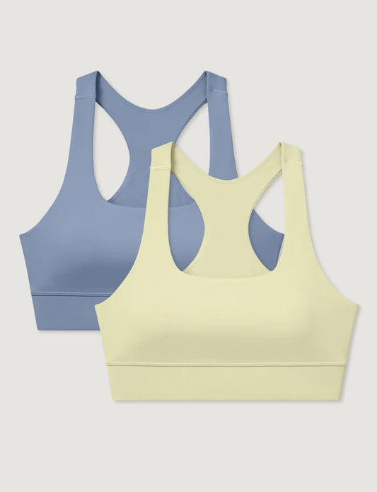 Low Impact Racerback Sports Bra (2-Pack)