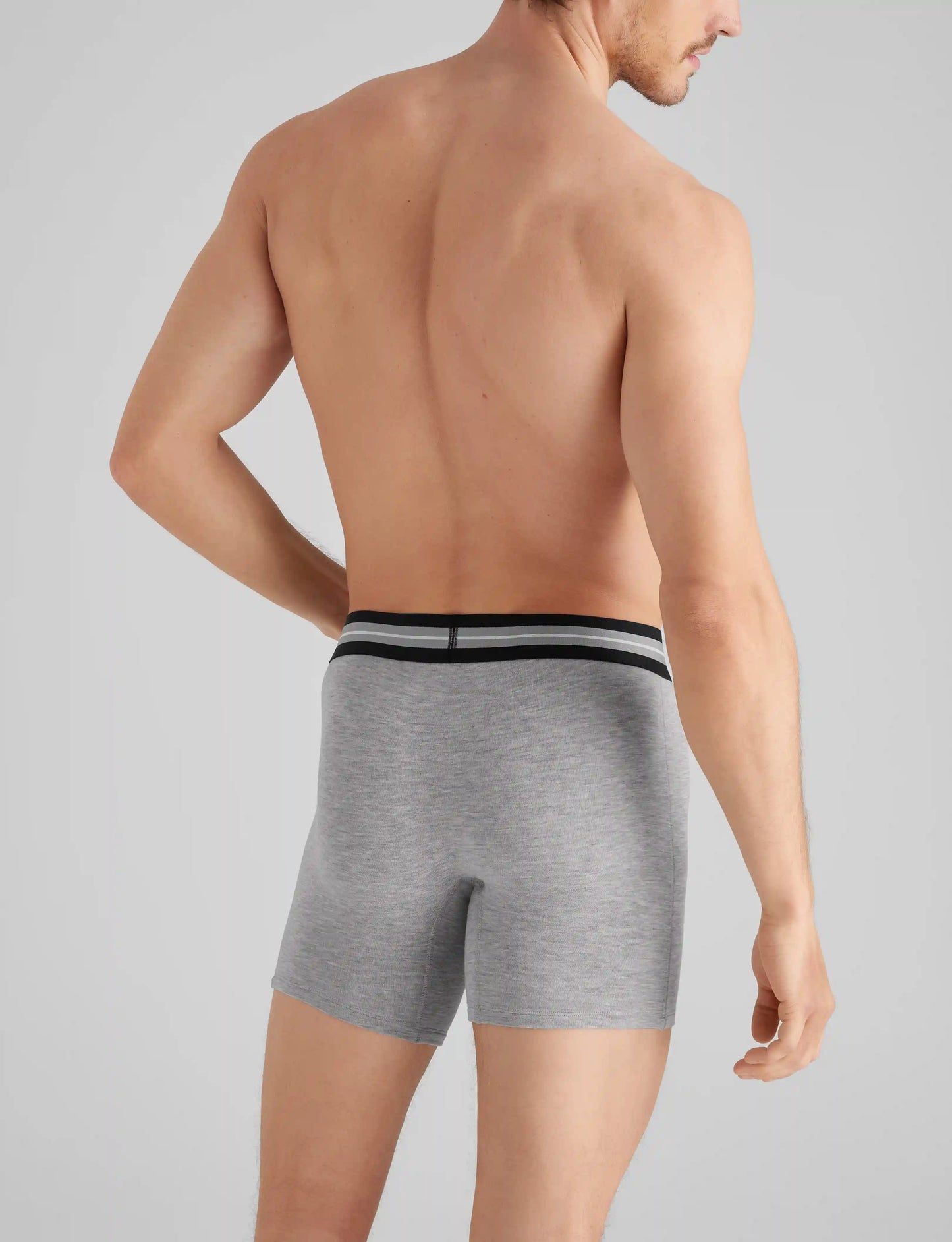 Second Skin Mid-Length Boxer Brief 6"