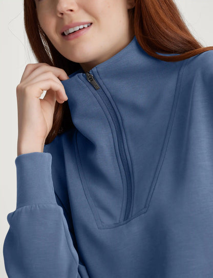 Women’s Luxe Traveler Knit Quarter-Zip