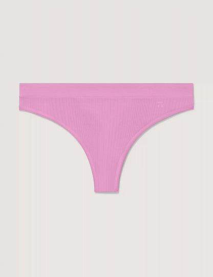 Women's Second Skin Luxe Rib Thong