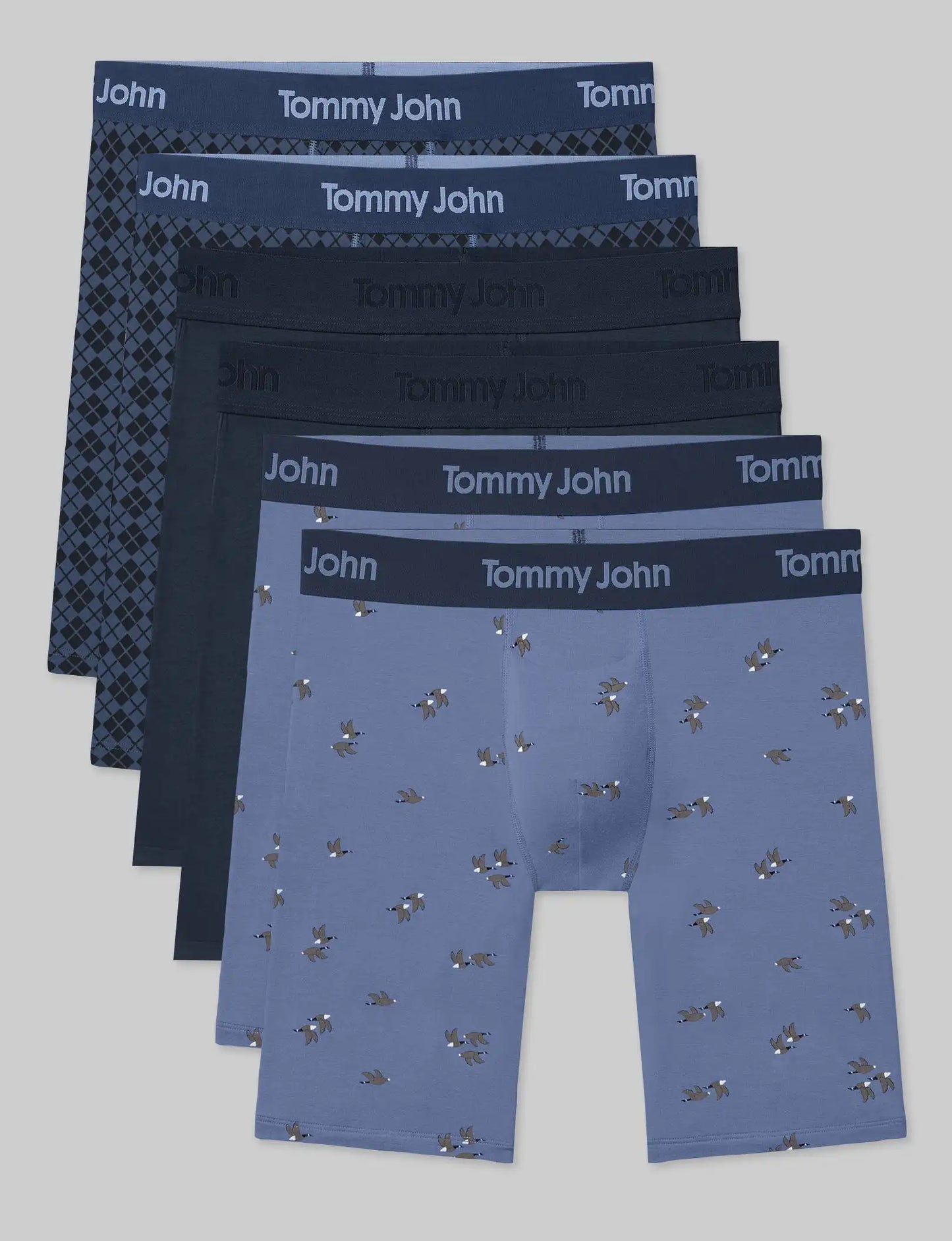 Second Skin Boxer Brief 8" (6-Pack)