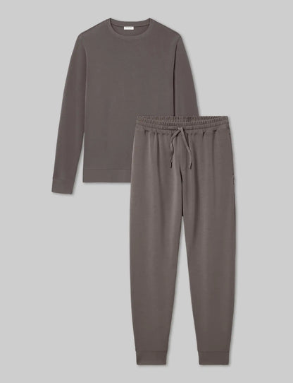 Luxe Traveler Knit Long Sleeve Crew & Jogger Set
