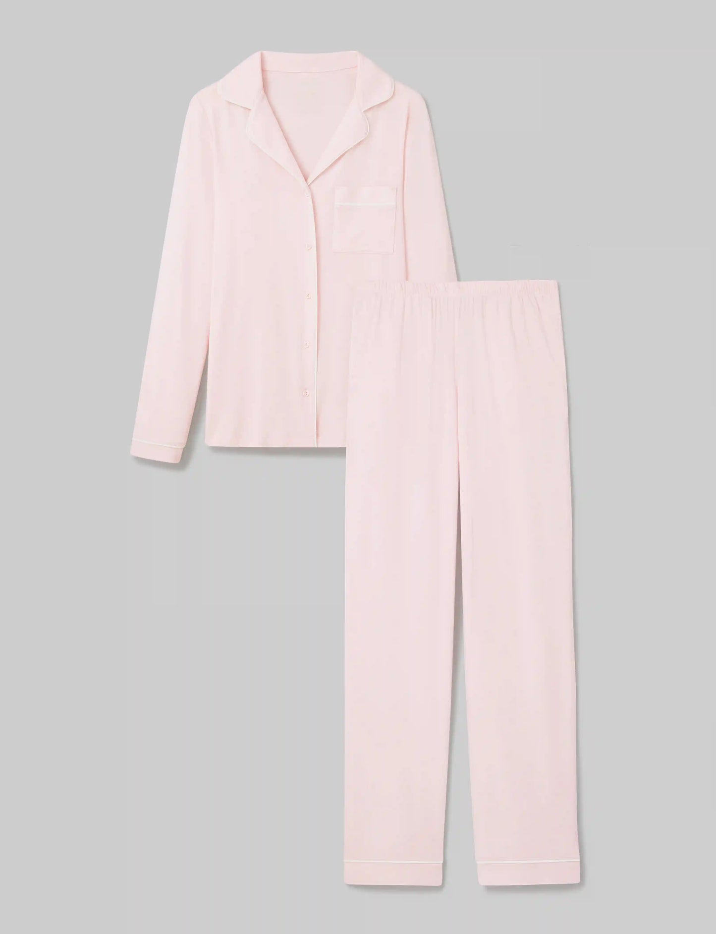 Women's Downtime Long Sleeve Pajama Top & Pant Set