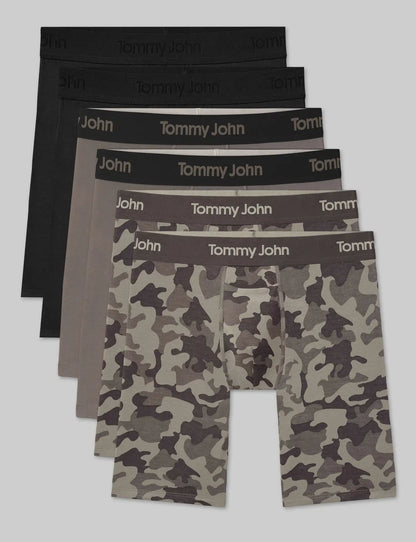 Second Skin Boxer Brief 8" (6-Pack)
