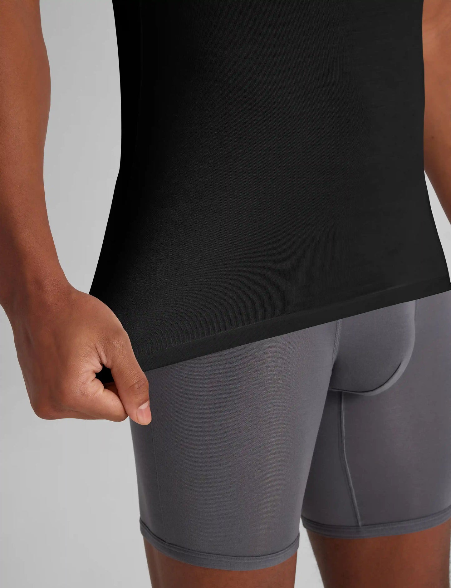 Second Skin Crew Neck Stay-Tucked Undershirt (6-Pack)