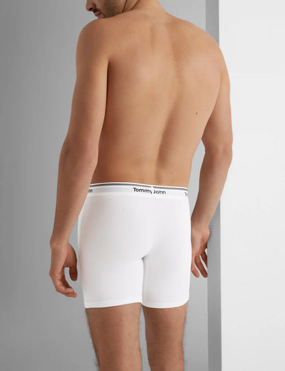 Signature Cotton Mid-Length Boxer Brief 6"
