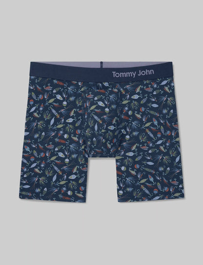Cool Cotton Mid-Length Boxer Brief 6"