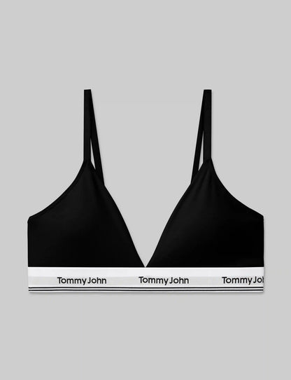 Signature Cotton Triangle Bralette