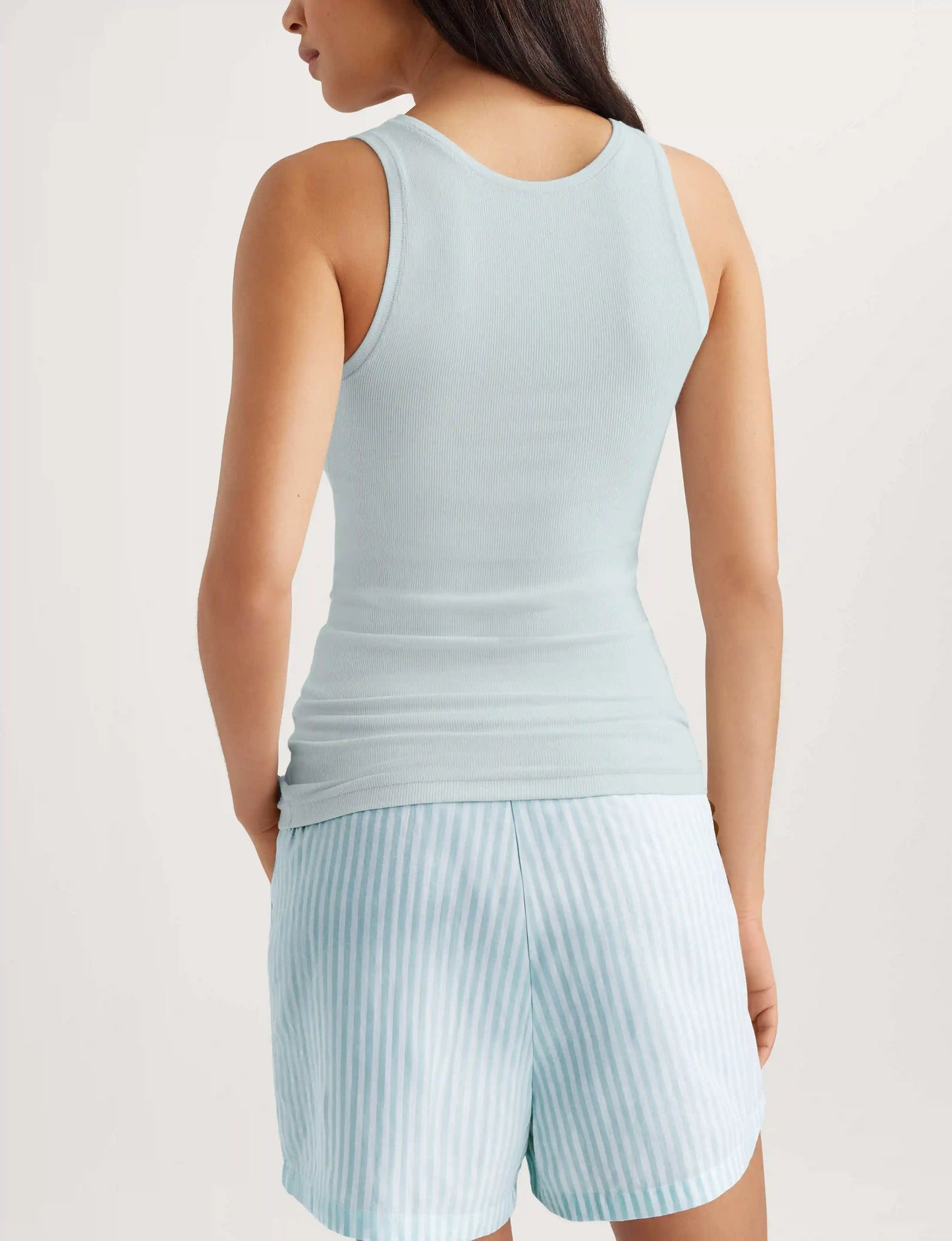 Women's Micro Rib Fitted Tank